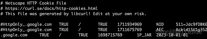 How To Manually Create A Cookie File For CURL how-to-manually-create-a-cookie-file-for-curl