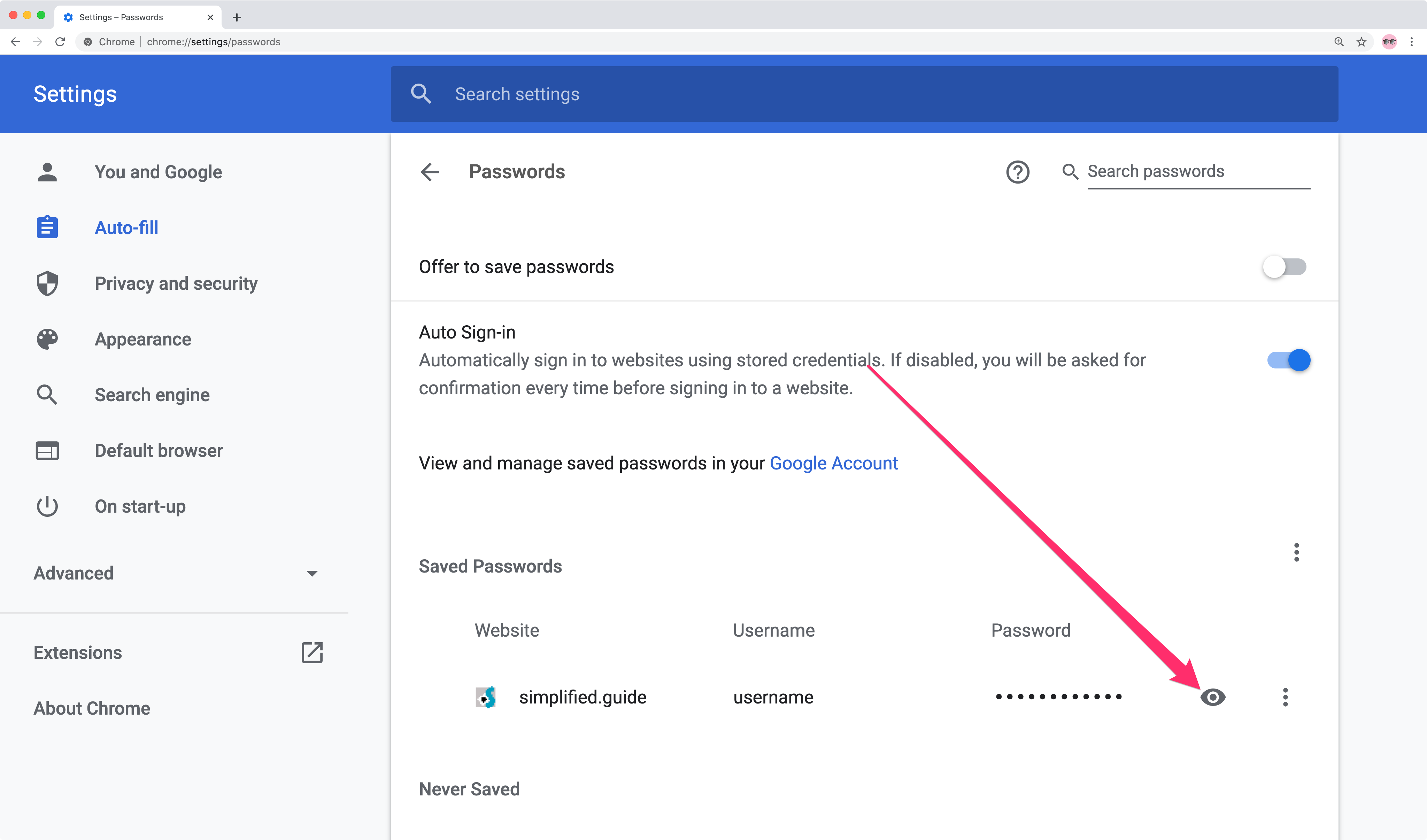 google chrome saved passwords google chrome saved passwords