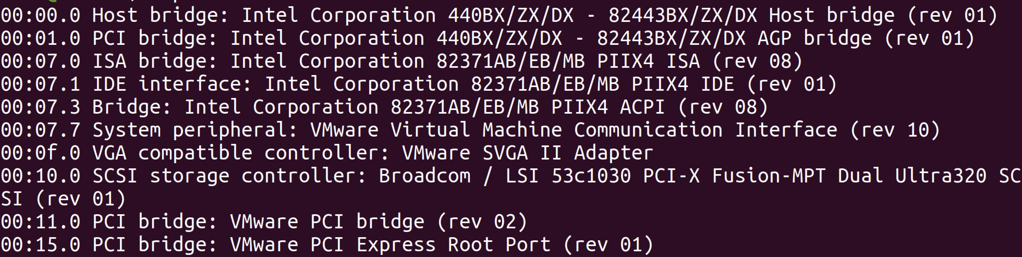 vmware lsusb not showing vmware lsusb not showing