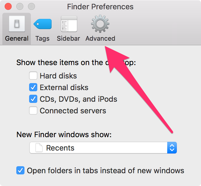 How to sort folder first for Finder in macOS