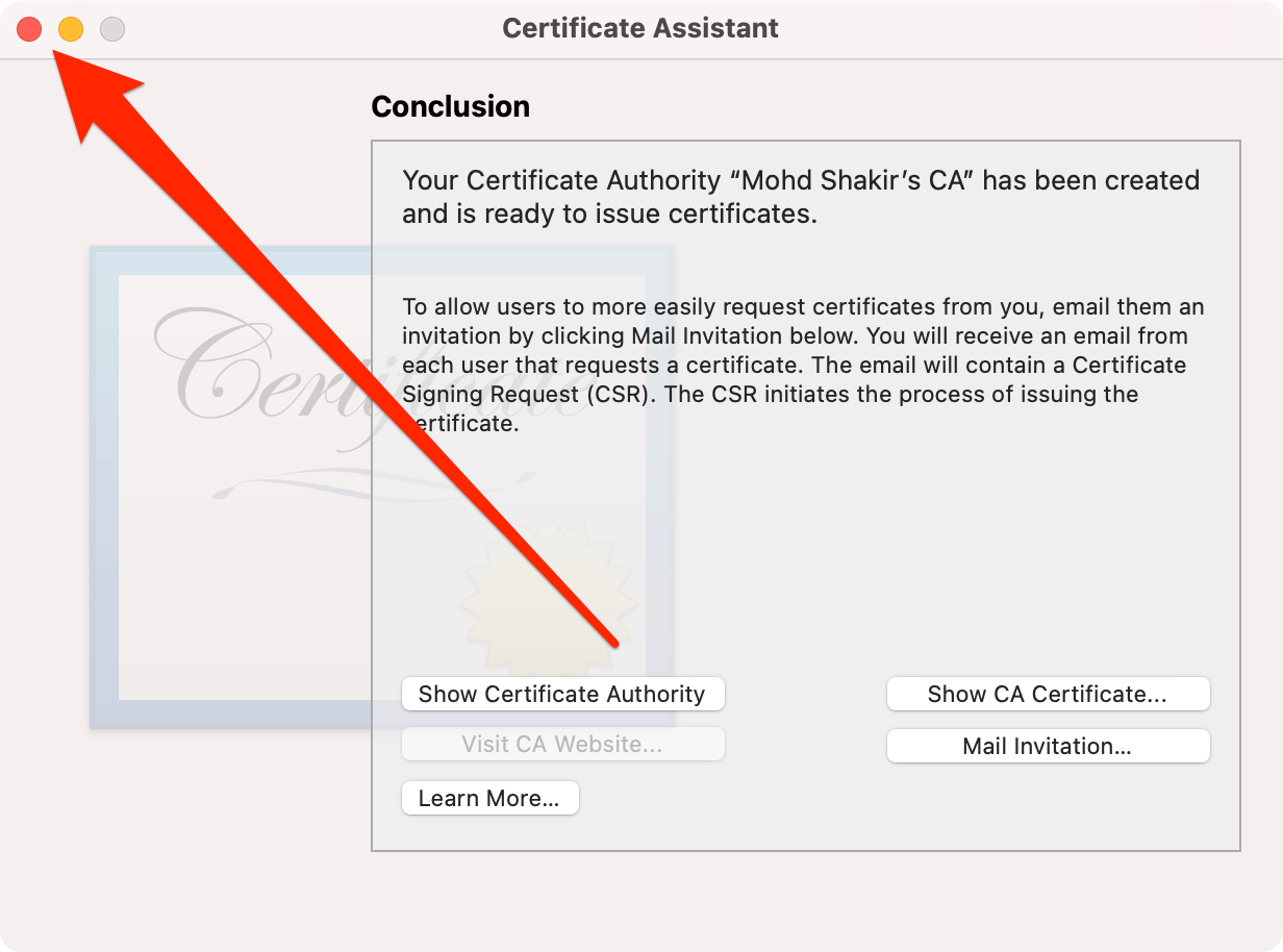 mac keychain access certificate assistant mac keychain access certificate assistant