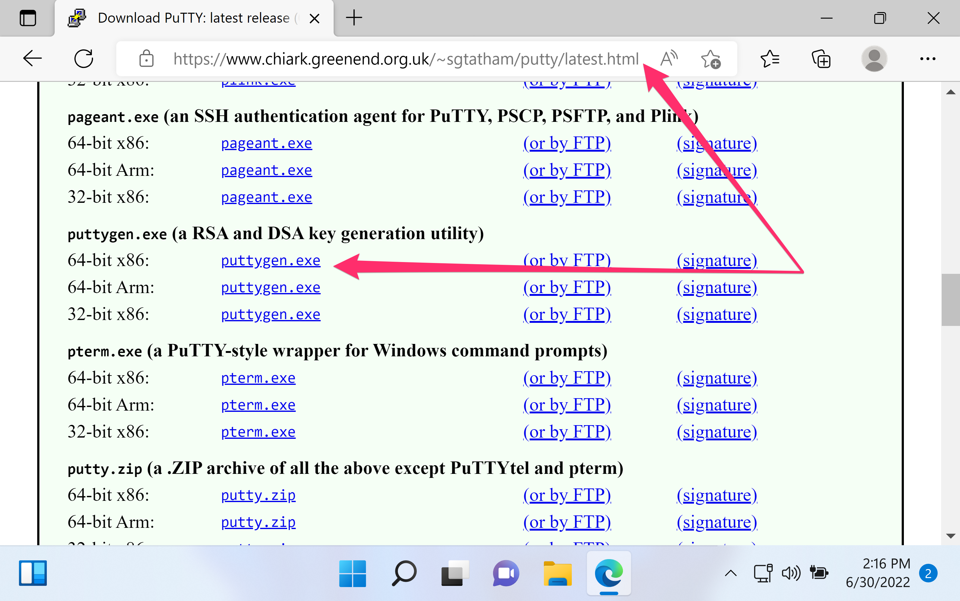 chiark greenend org uk sgtatham putty download html